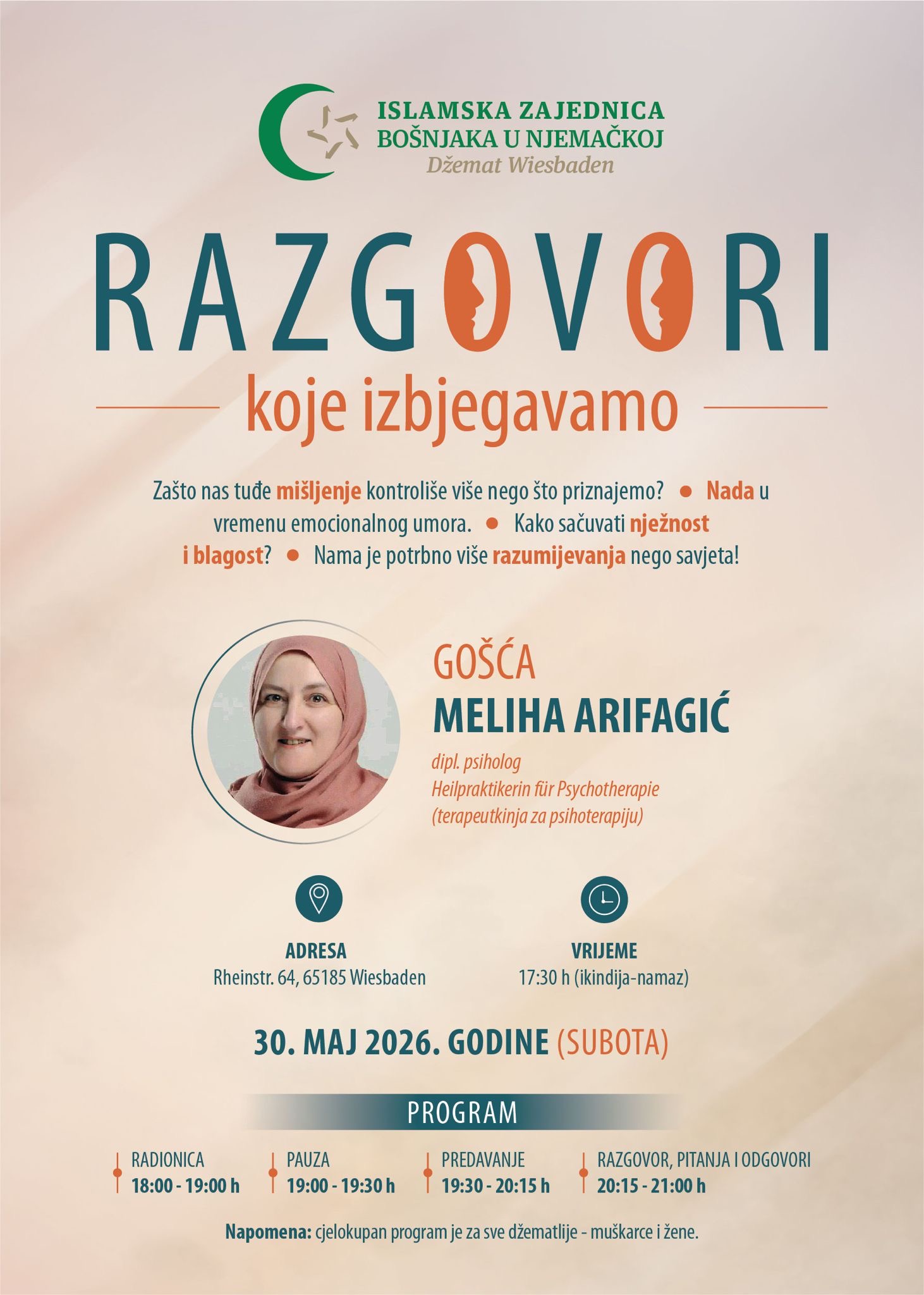 RAZGOVORI KOJE IZBJEGAVAMO
